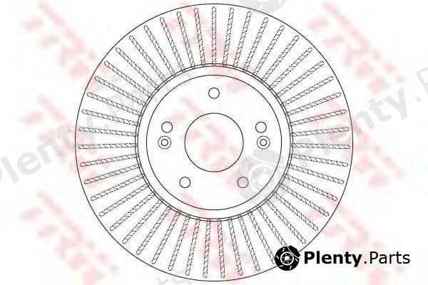  TRW part DF6222 Brake Disc