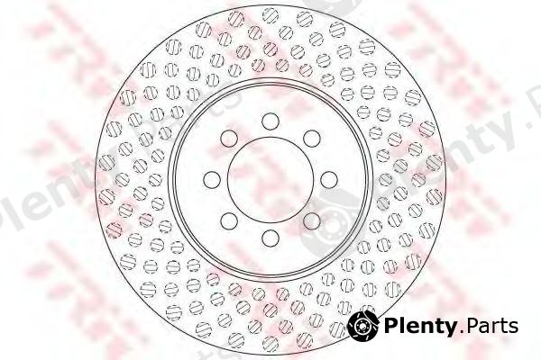  TRW part DF6250S Brake Disc