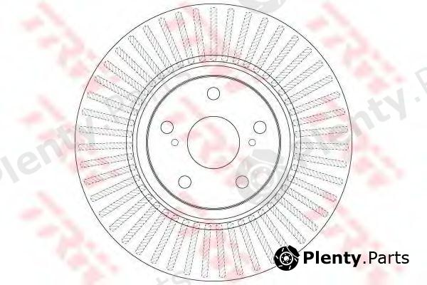  TRW part DF6268 Brake Disc