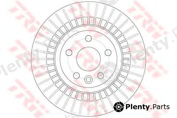  TRW part DF6308 Brake Disc