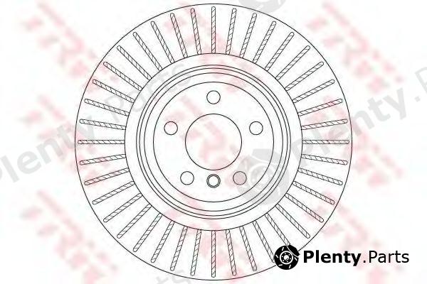  TRW part DF6311S Brake Disc