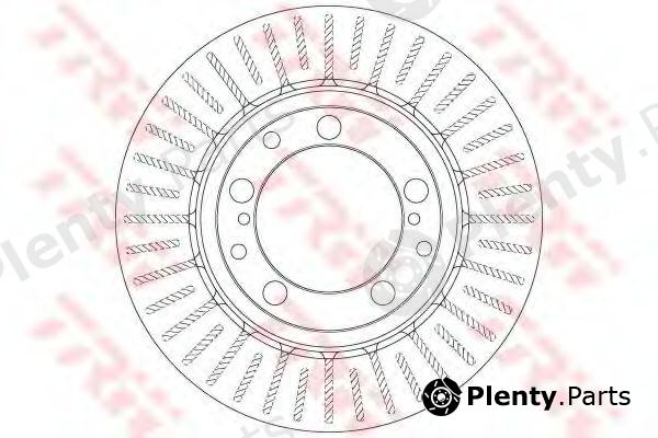  TRW part DF6336 Brake Disc