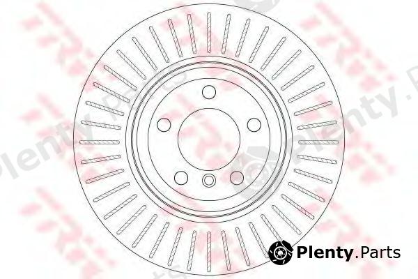  TRW part DF6476S Brake Disc