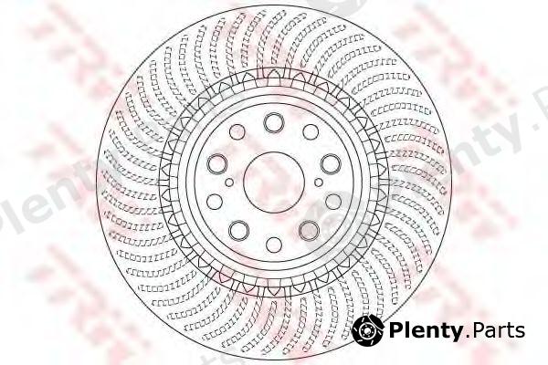  TRW part DF6488S Brake Disc