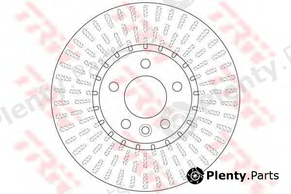  TRW part DF6499S Brake Disc