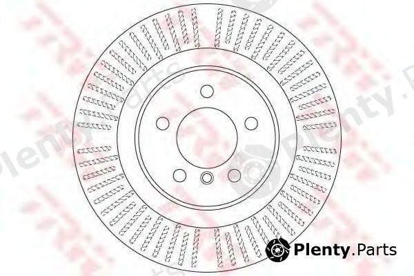  TRW part DF6507S Brake Disc