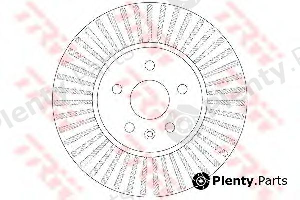 TRW part DF6629 Brake Disc
