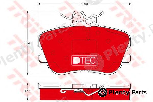  TRW part GDB1094DTE Brake Pad Set, disc brake