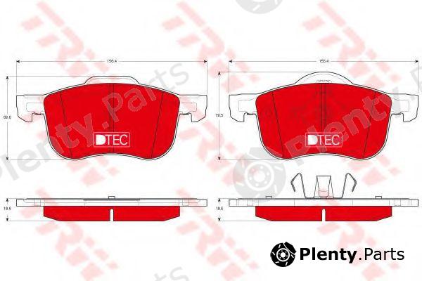  TRW part GDB1388DTE Brake Pad Set, disc brake