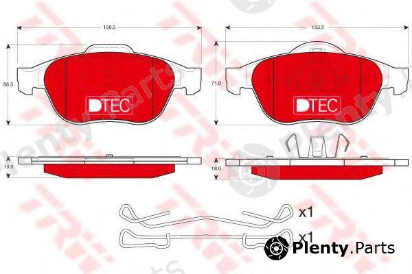  TRW part GDB1468DTE Brake Pad Set, disc brake