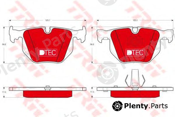  TRW part GDB1499DTE Brake Pad Set, disc brake