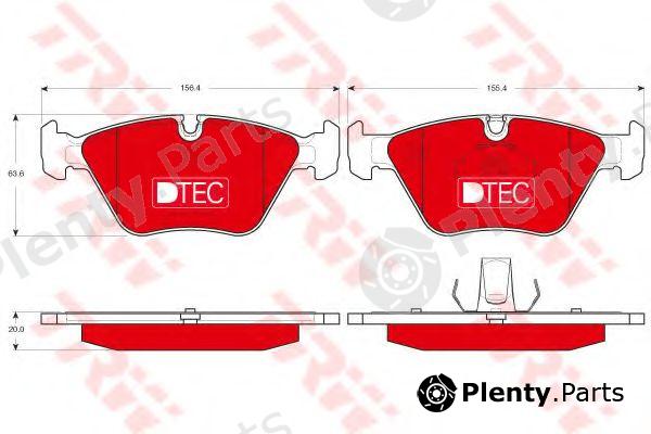  TRW part GDB1531DTE Brake Pad Set, disc brake