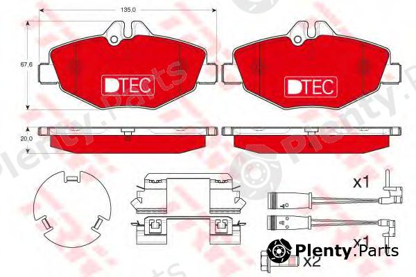 TRW part GDB1542DTE Brake Pad Set, disc brake