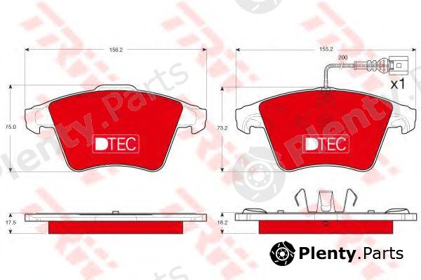  TRW part GDB1556DTE Brake Pad Set, disc brake