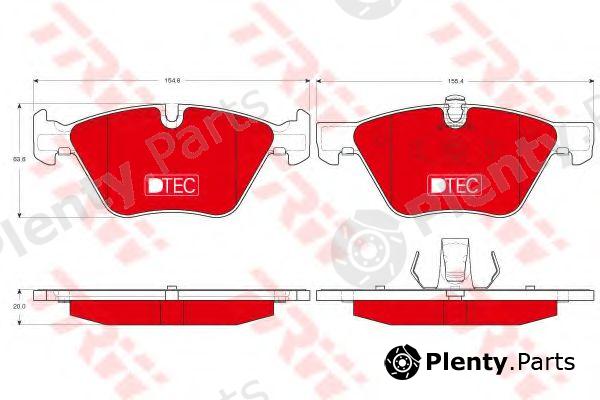  TRW part GDB1559DTE Brake Pad Set, disc brake