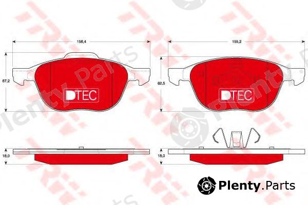  TRW part GDB1583DTE Brake Pad Set, disc brake