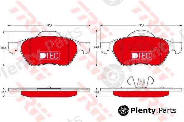  TRW part GDB1687DTE Brake Pad Set, disc brake