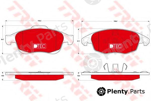 TRW part GDB1690DTE Brake Pad Set, disc brake