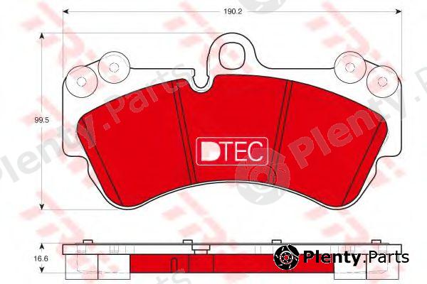  TRW part GDB1720DTE Brake Pad Set, disc brake