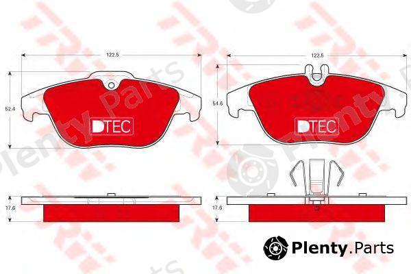  TRW part GDB1738DTE Brake Pad Set, disc brake