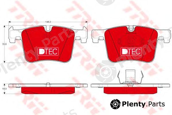  TRW part GDB1942DTE Brake Pad Set, disc brake
