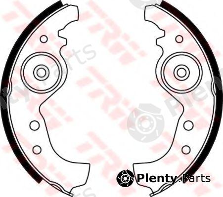  TRW part GS8289 Brake Shoe Set