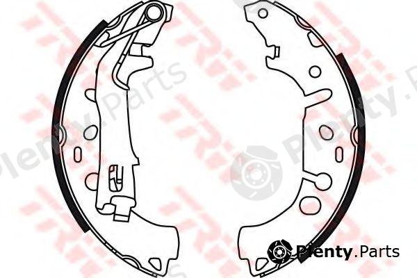  TRW part GS8719 Brake Shoe Set