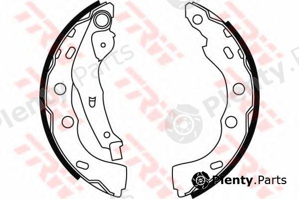  TRW part GS8727 Brake Shoe Set