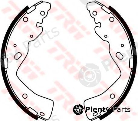  TRW part GS8764 Brake Shoe Set