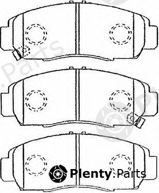  AISIN part C1N026 Brake Pad Set, disc brake