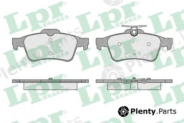  LPR part 05P1637 Brake Pad Set, disc brake