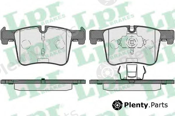  LPR part 05P1732 Brake Pad Set, disc brake