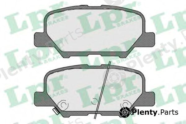  LPR part 05P1802 Brake Pad Set, disc brake