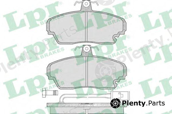  LPR part 05P340 Brake Pad Set, disc brake