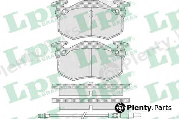  LPR part 05P738 Brake Pad Set, disc brake