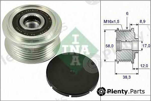  INA part 535026610 Alternator Freewheel Clutch