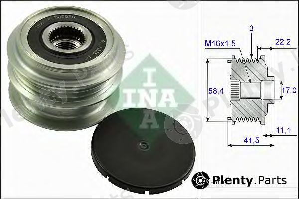  INA part 535026910 Alternator Freewheel Clutch
