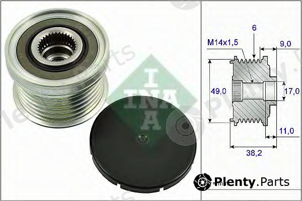  INA part 535026810 Alternator Freewheel Clutch