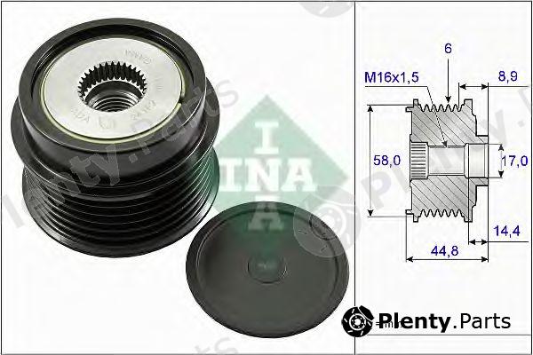  INA part 535027110 Alternator Freewheel Clutch