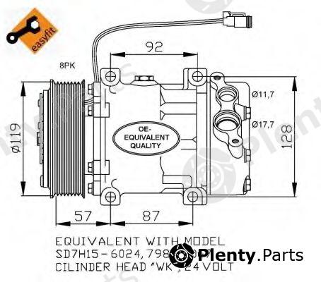  NRF part 32120 Compressor, air conditioning