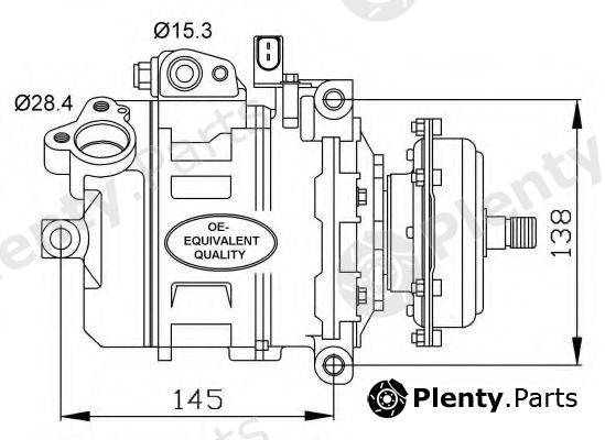  NRF part 32148 Compressor, air conditioning