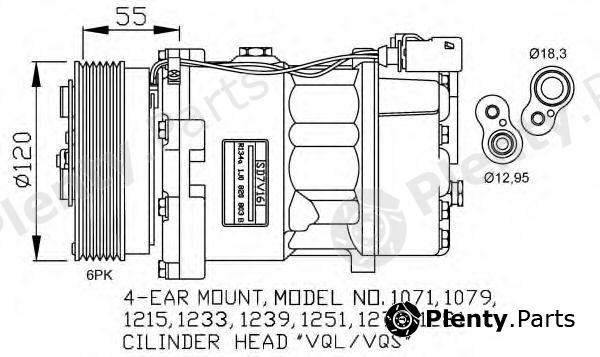  NRF part 32206G Compressor, air conditioning