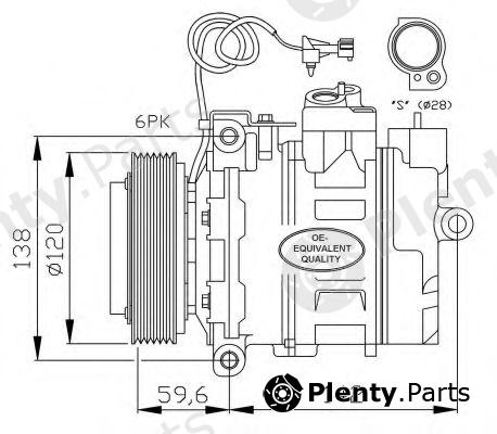  NRF part 32377 Compressor, air conditioning