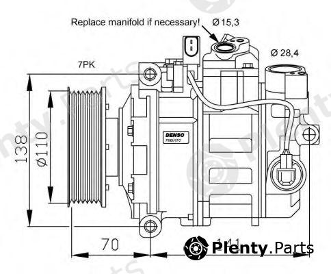 NRF part 32613G Compressor, air conditioning