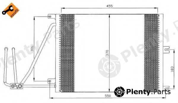  NRF part 35292 Condenser, air conditioning