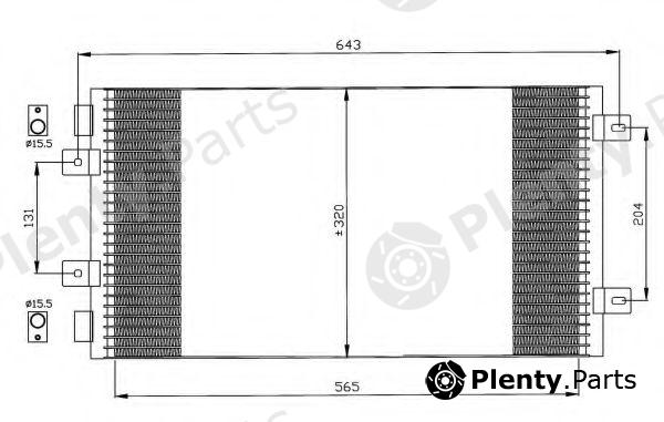  NRF part 35442 Condenser, air conditioning