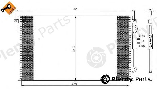  NRF part 35448 Condenser, air conditioning