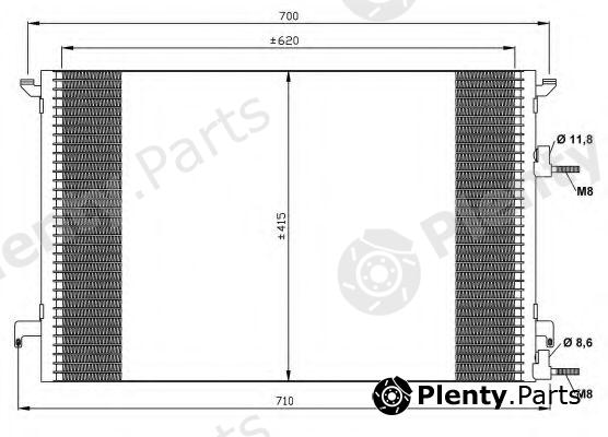  NRF part 35516 Condenser, air conditioning