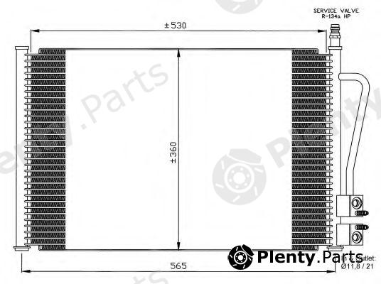  NRF part 35524 Condenser, air conditioning