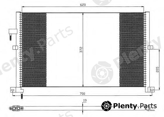  NRF part 35525 Condenser, air conditioning